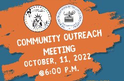 Community Outreach Meeting